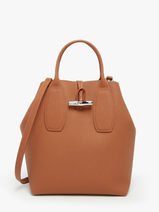 Longchamp Roseau Handtas Bruin